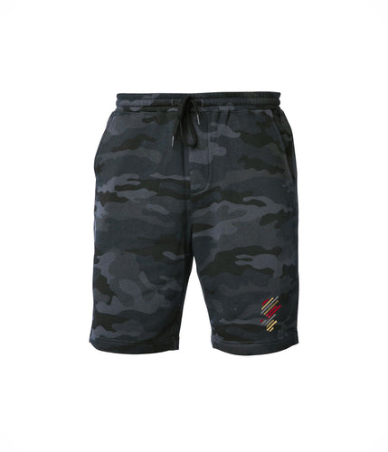 Black Camo Shorts