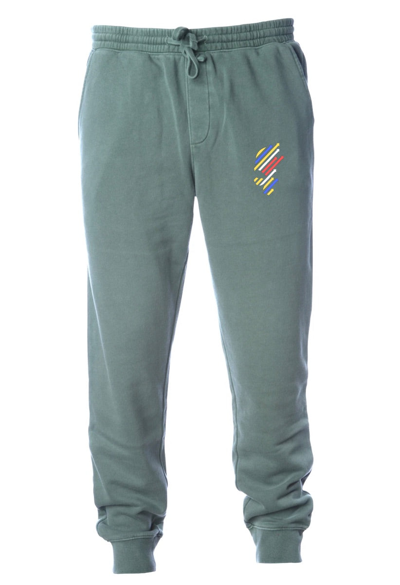 パンツ INDEPICT PIGMENT DYE SWEAT LOUNGE PANTS 9oz. Mens Pigment Dye Pant | Independent Trading Company